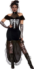 Dreamgirl womens Madame Skeleton Costume for Spooky Fun Nights