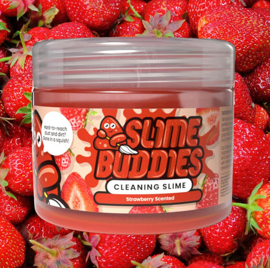 Strawberry Scented Cleaning Gel | Multi-Use Detailing Tool
