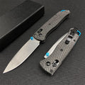 HUAAO EDC Knife Pocket Folding Knife - Lightweight Carbon Fiber