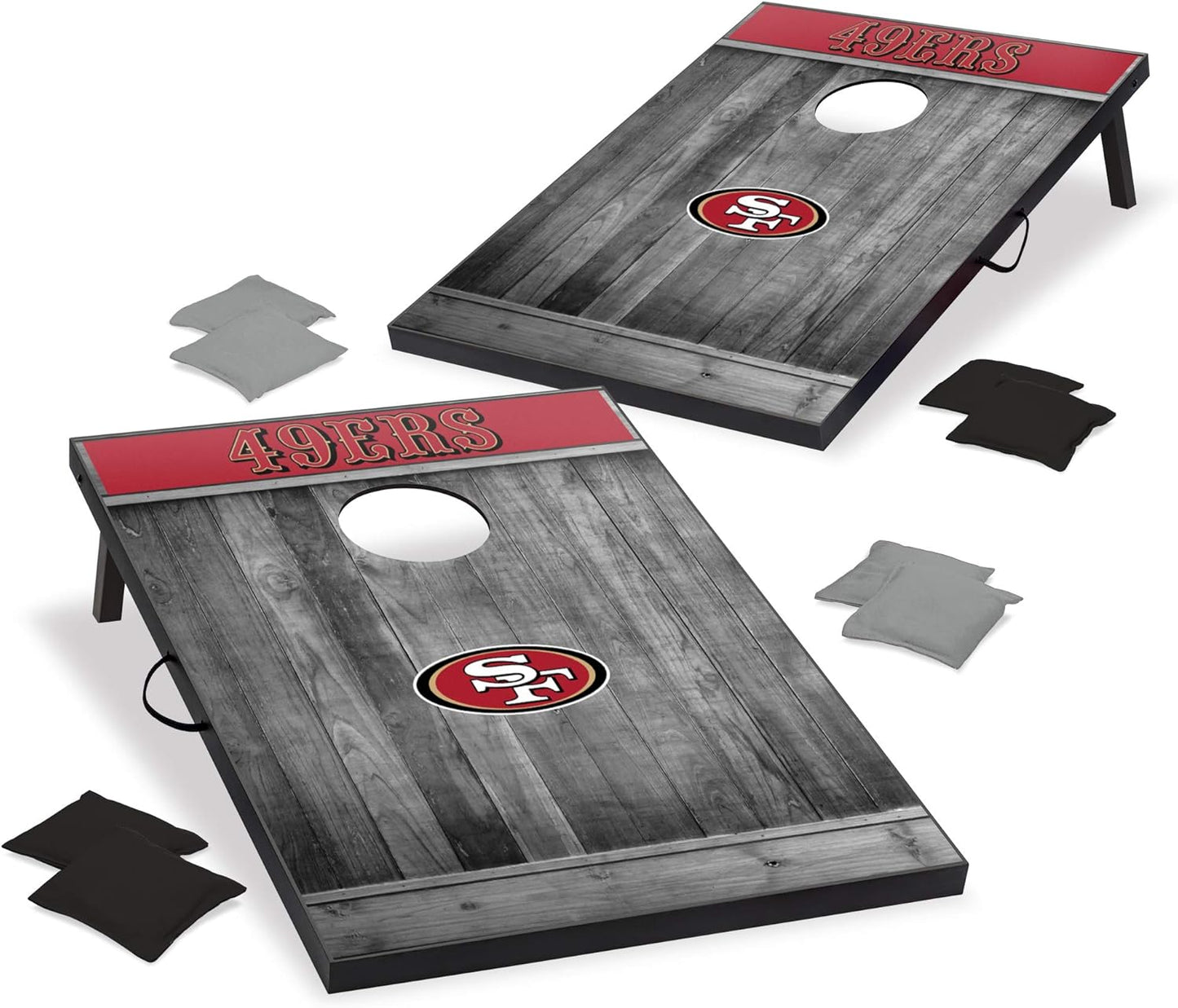 Wild Sports 2ftx3ft MDF Wood NFL Cornhole Set Review