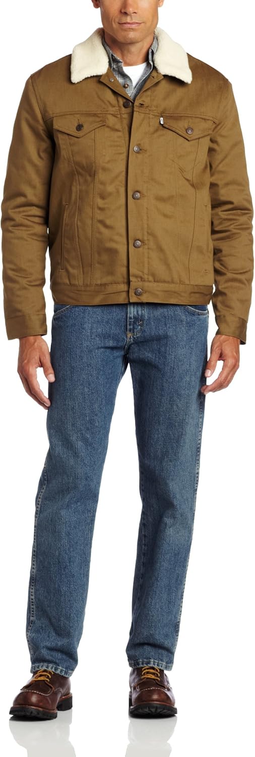 Levi's Men's Sherpa Trucker Jacket for Ultimate Style and Comfort