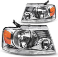 DWVO Headlight Assembly Compatible with 2004-2008 Ford F-150 - Pair