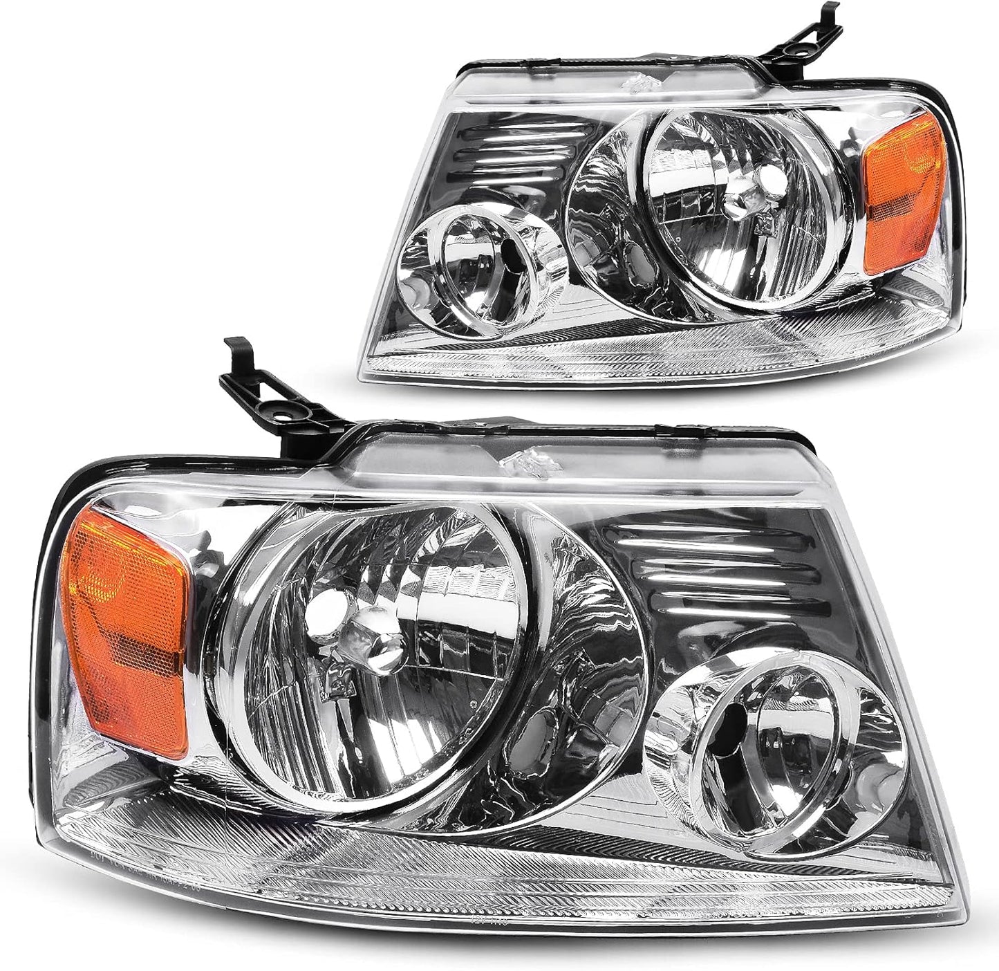 DWVO Headlight Assembly for 2004-2008 Ford F150 & Lincoln Mark LT