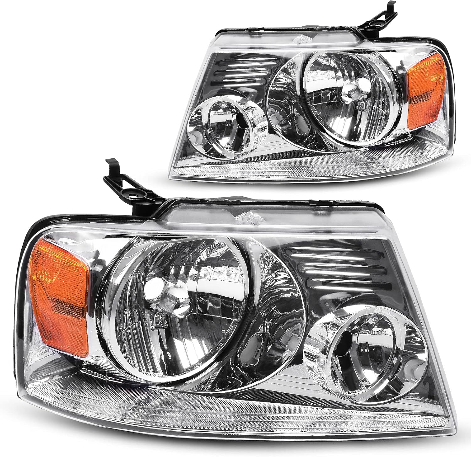 DWVO Headlight Assembly for 2004-2008 Ford F150 & Lincoln Mark LT