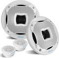 Lanzar 6.5 in Dual Marine Speakers - Weather Resistant Audio