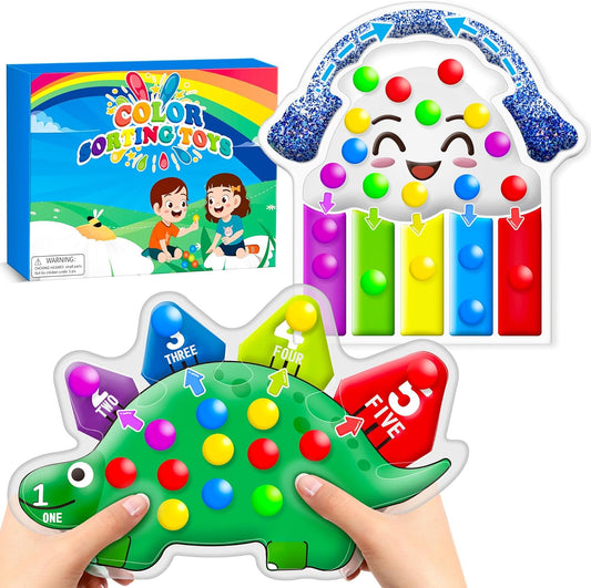 Color Sorting Sensory Toys - Enhance Motor Skills!