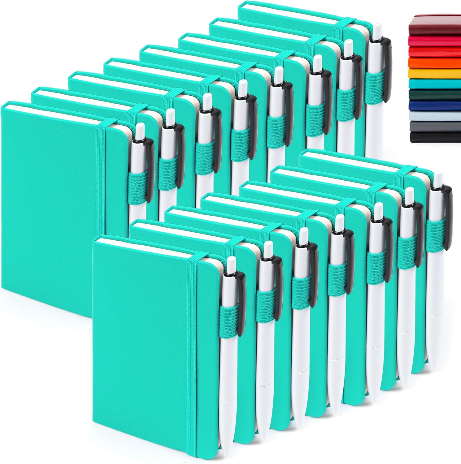 Pocket-Sized Cute Notebook Set + Free Pens