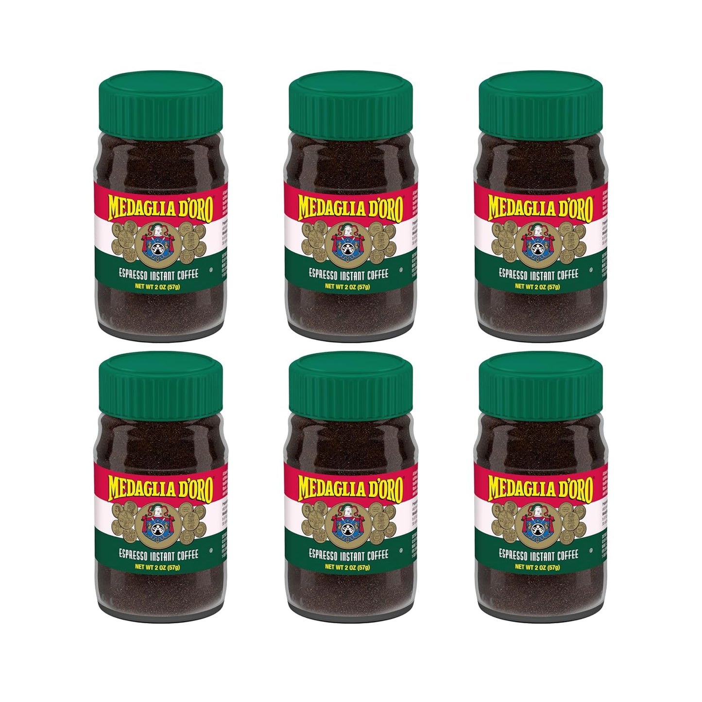 Medaglia D'Oro Instant Espresso, Dark Roast Coffee - Bold Flavors