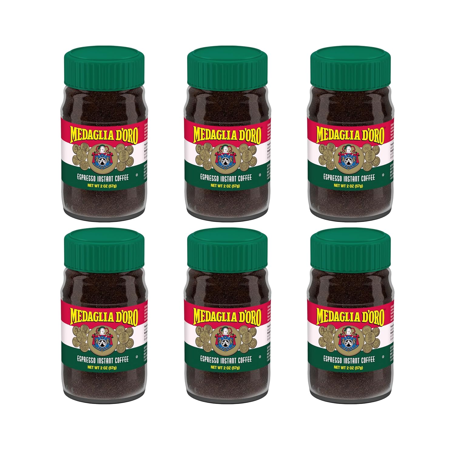 Medaglia D'Oro Instant Espresso, Dark Roast Coffee - Bold Flavors