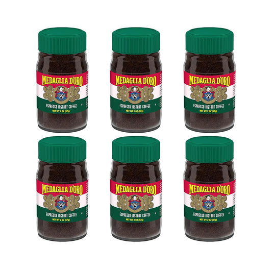 Medaglia D'Oro Instant Espresso, Dark Roast Coffee - Bold Flavors