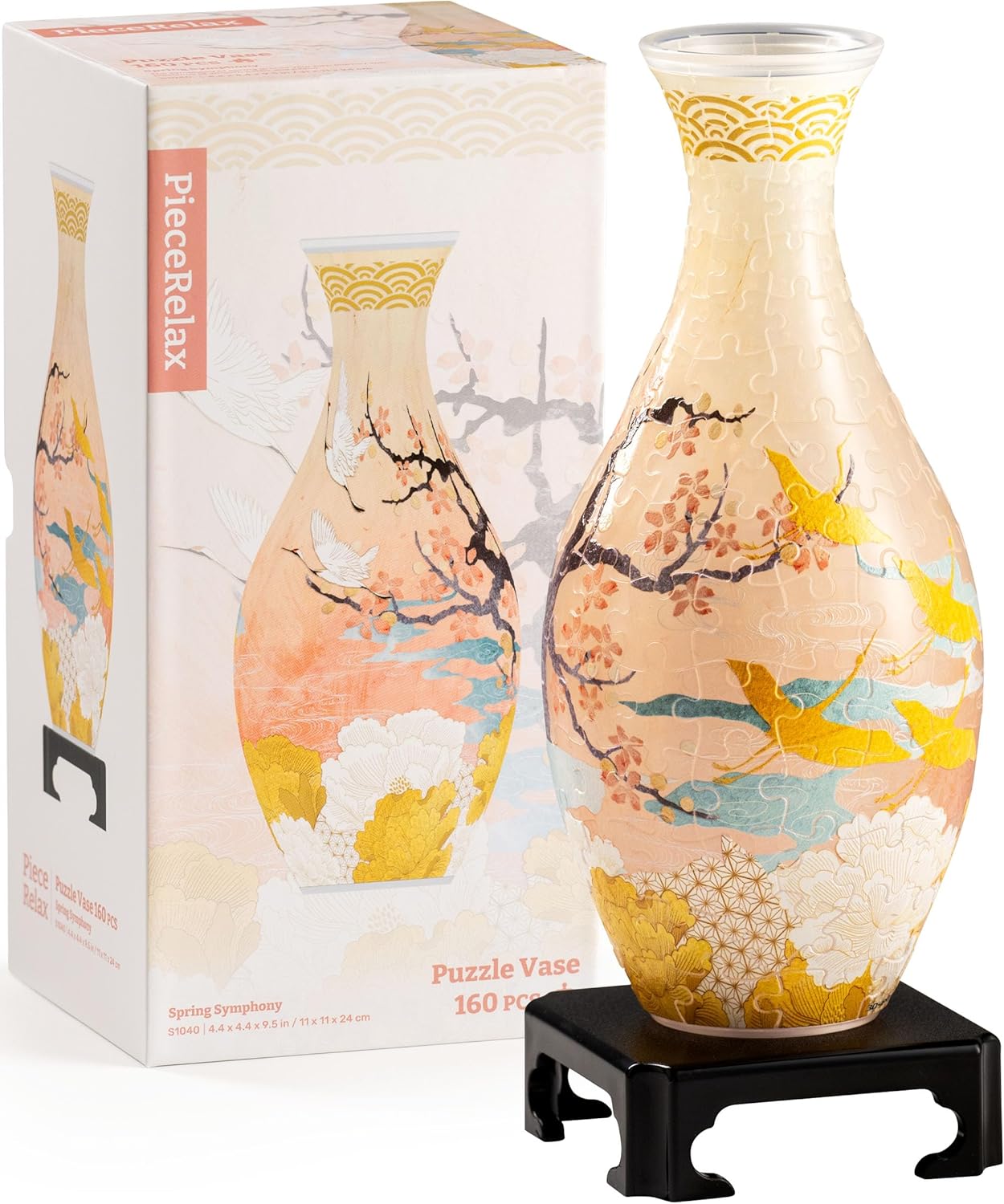 Unique Flower Vase 3D Puzzle for Home Decoration and Gifts