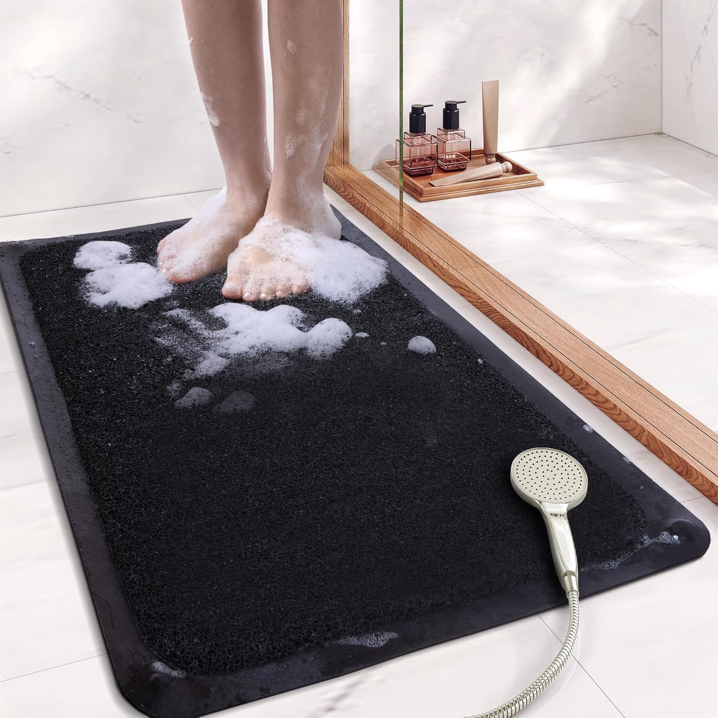 Mecko Non Slip Shower Mats for Safe and Comfortable Bathing