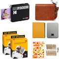 KODAK Mini 3 Retro 4PASS Portable Photo Printer - Compact 3x3 Prints