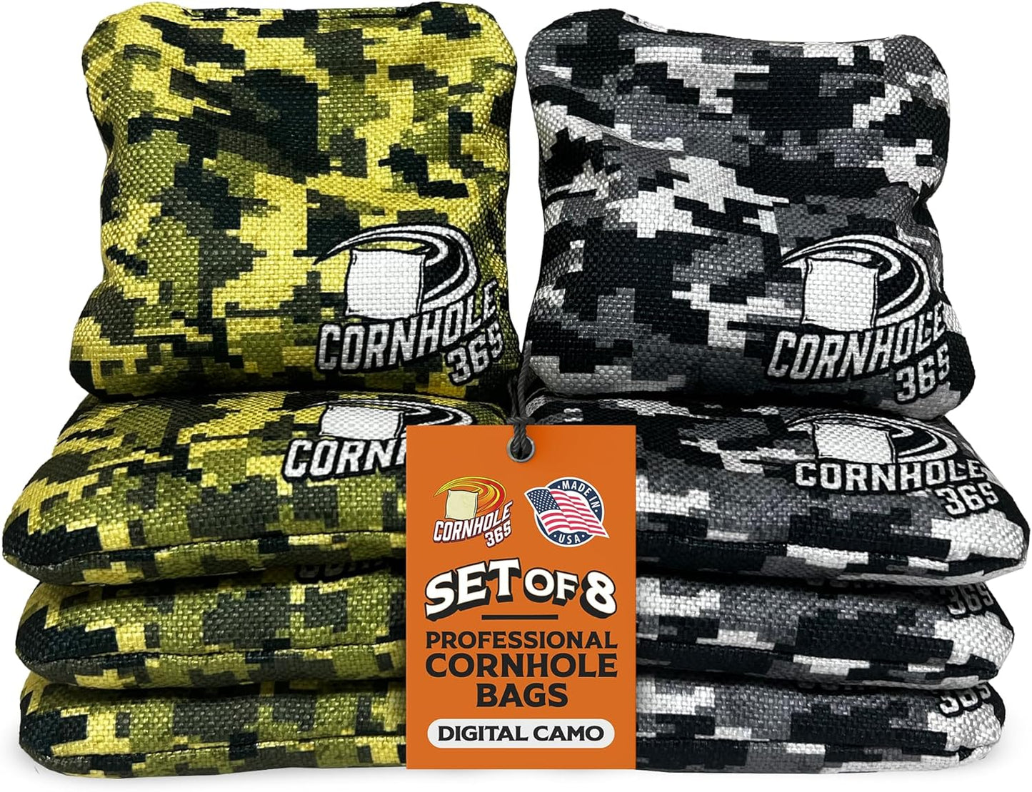 Professional Cornhole Bags - All-Weather Digital Camo Set