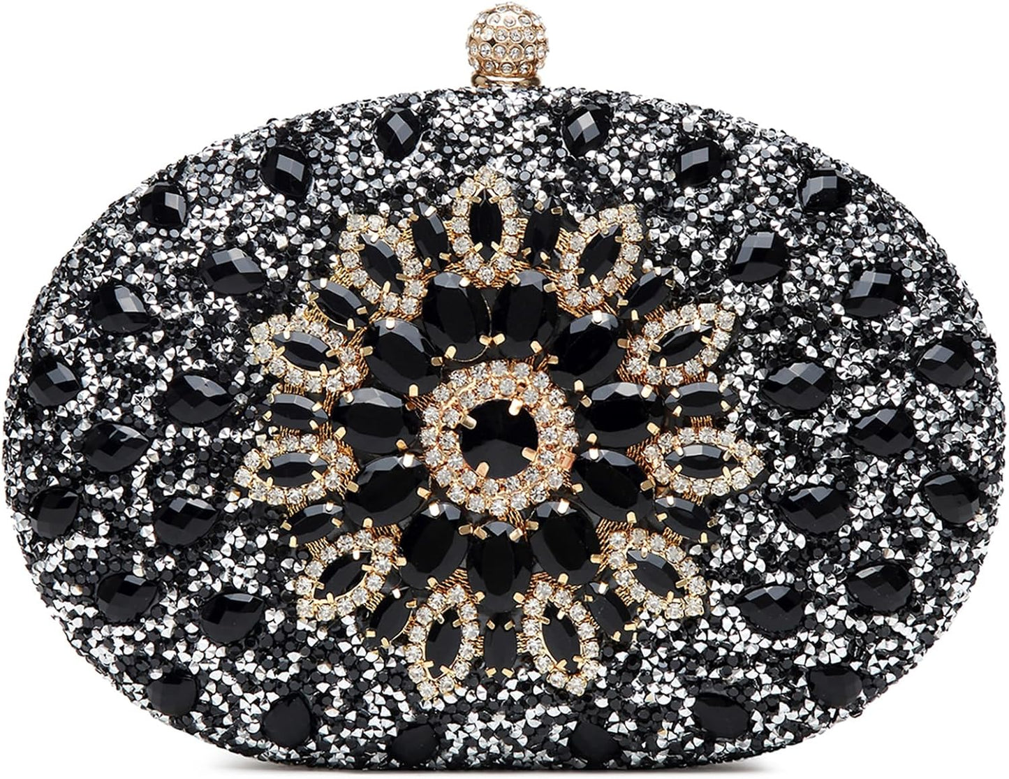 Sparkly Rhinestone Clutch Purses for Elegant Evening Events