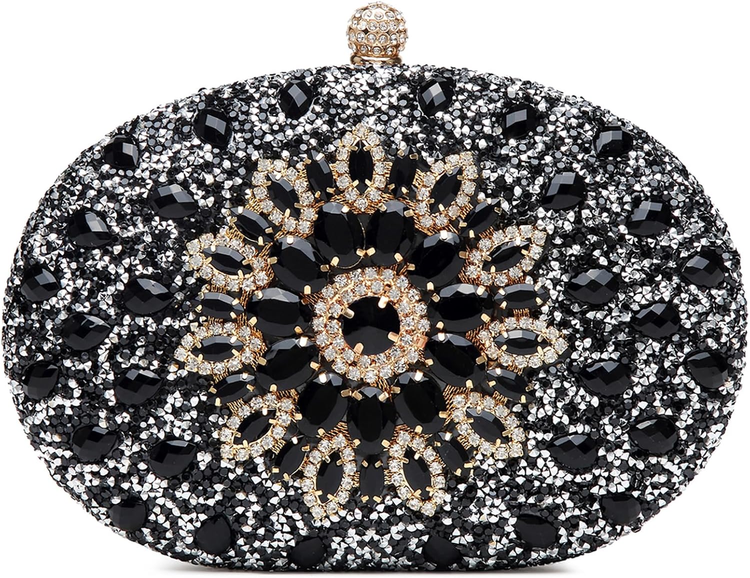 Sparkly Rhinestone Clutch Purses for Elegant Evening Events