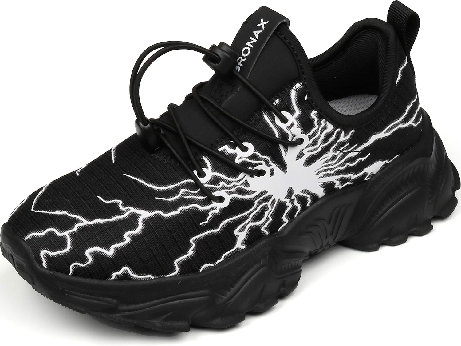 BRONAX Comfortable Graffiti Personality Tennis Shoes for Boys