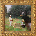 Canvas Frame for 12x12 Oil Paintings Art Prints - Finished Antique