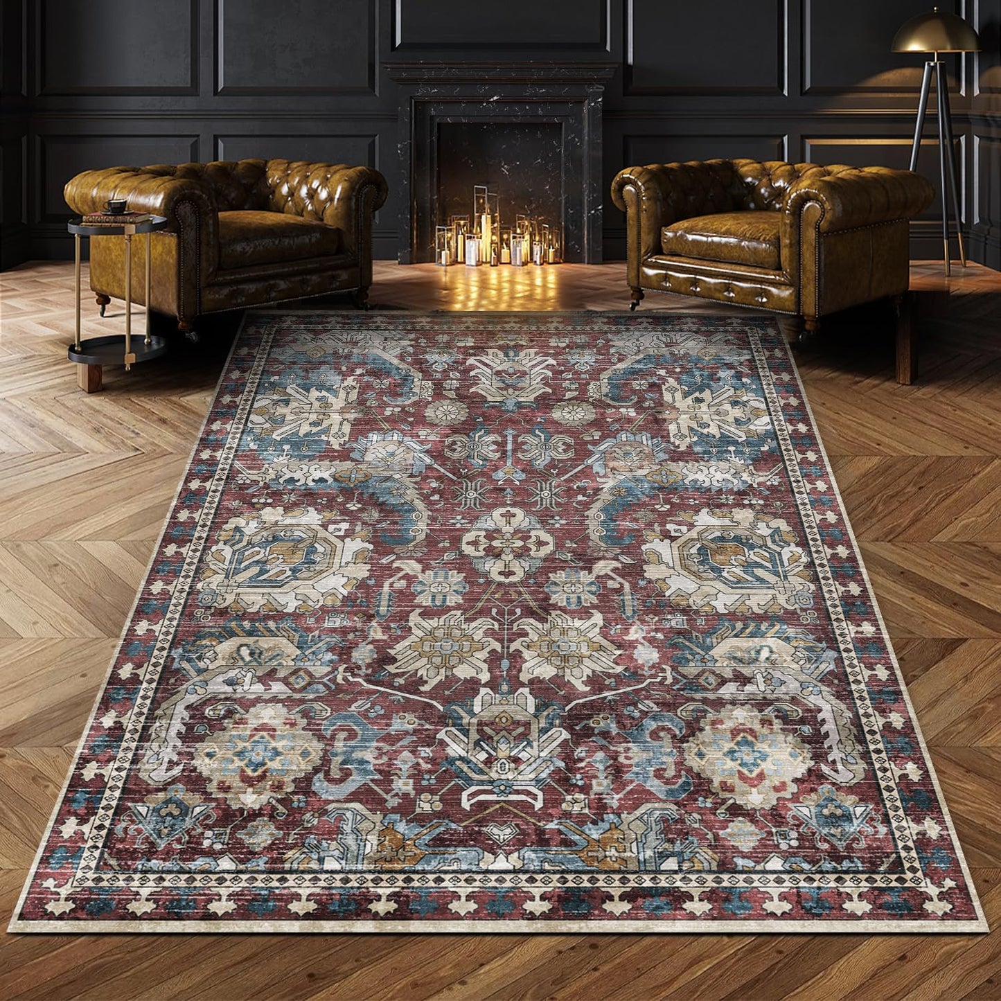 Washable Area Rugs for Living Room, Bedroom, and Kids Room