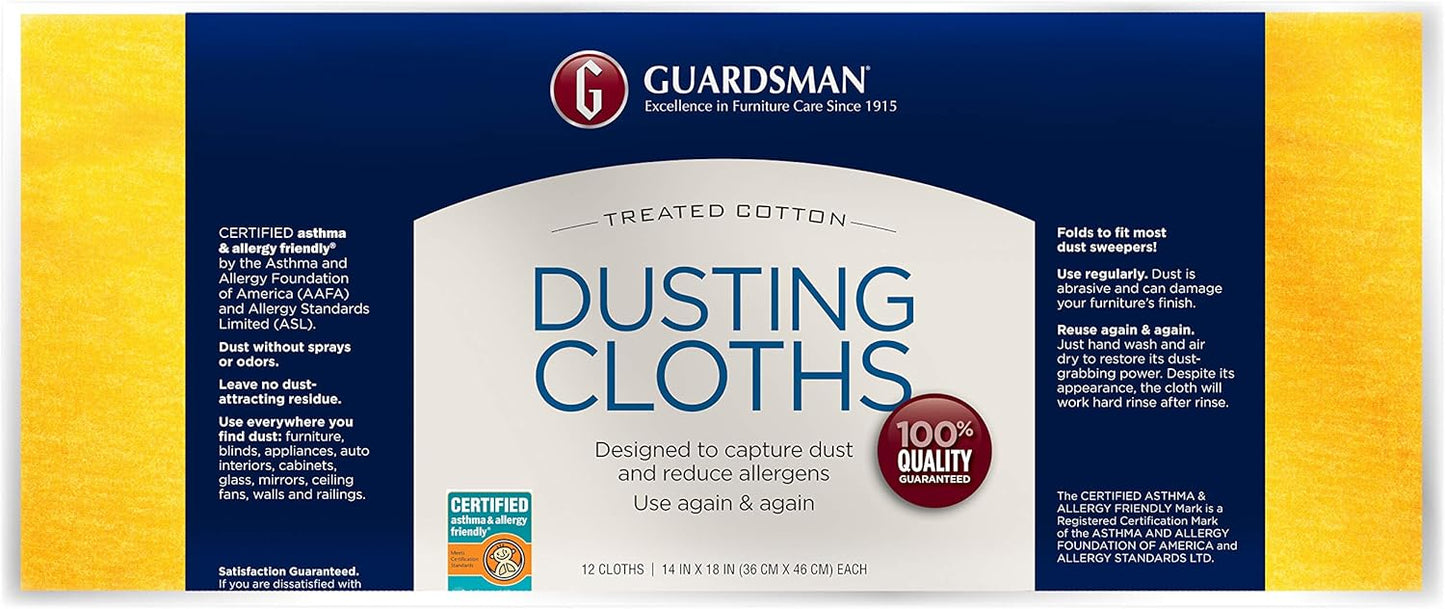 Guardsman Wood Furniture Dusting Cloths for Effective Cleaning