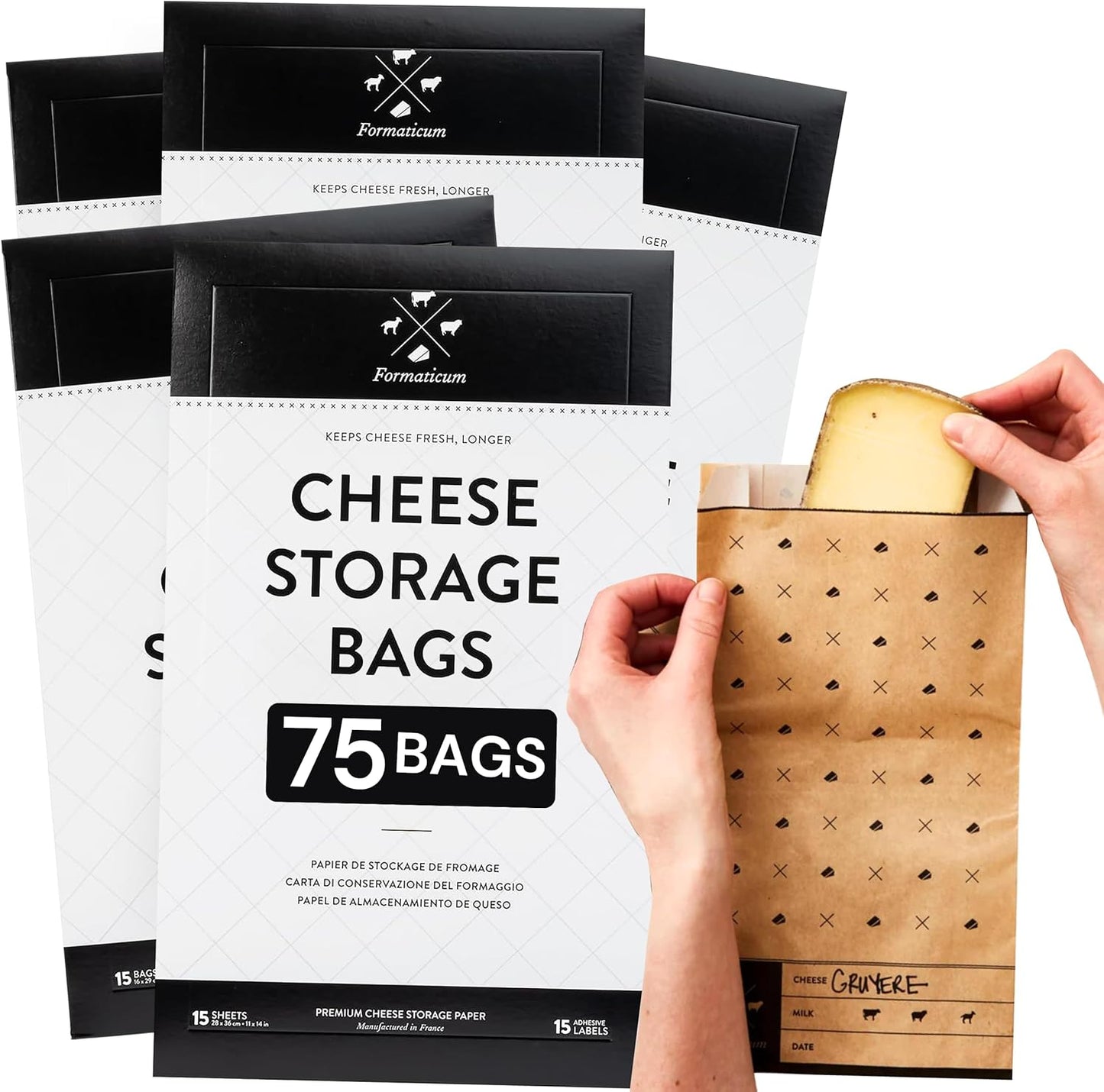 Professional Cheese Storage Bags for Freshness and Flavor