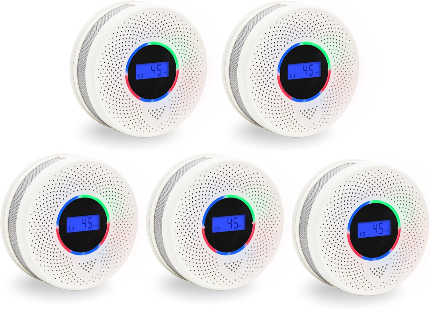 Kesy Upgraded Smoke and Carbon Monoxide Detector for Safety