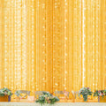 Twinkle Star 600 LED Window Curtain String Light - Warm White Ambience