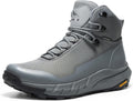 NORTIV 8 Men's Mid Waterproof Hiking Boots - Lightweight Trail Boots 4