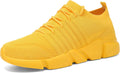 Mens Womens Fashion Knit Slip-On Sneakers - Lightweight Comfort