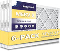 Maycold MERV 8 14x25x1 Furnace Air Filters (6-Pack) - Clean Air Value