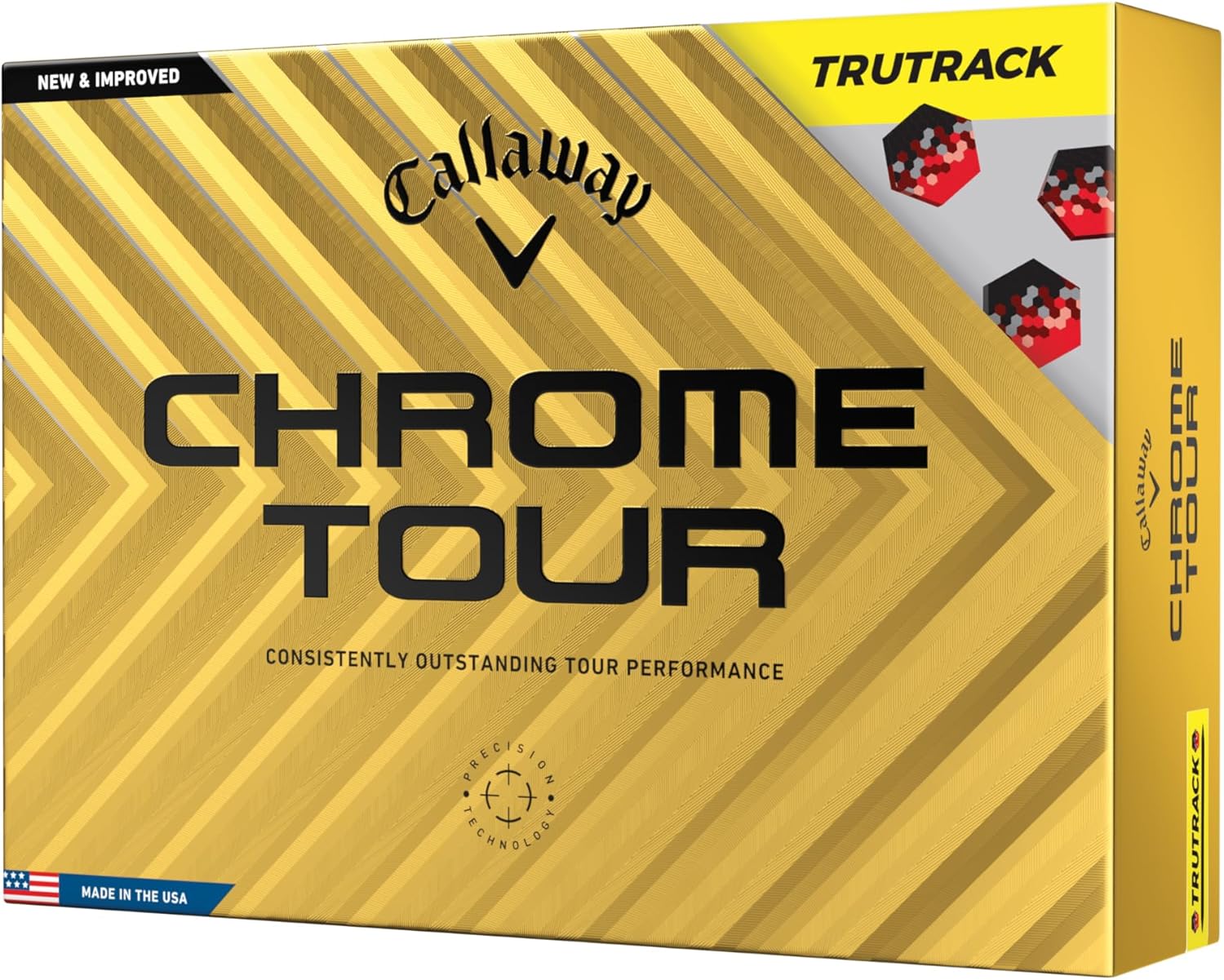 Callaway Golf Chrome Tour Golf Balls for Exceptional Performance