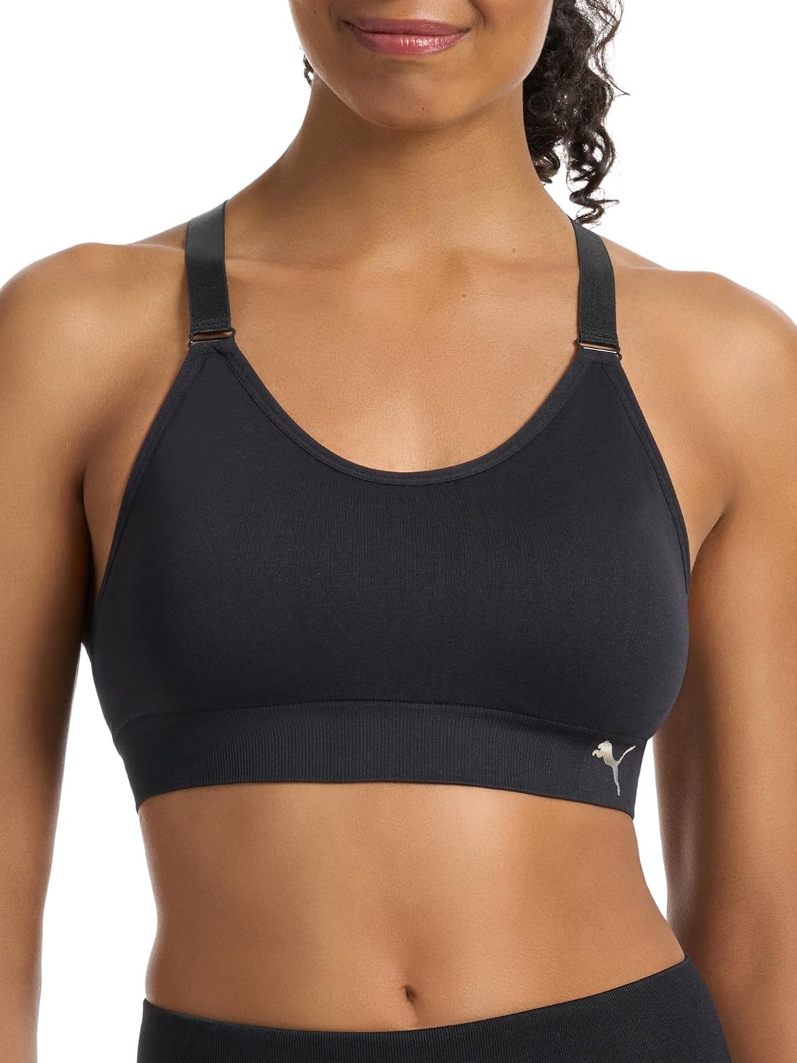 PUMA Women's 2 Pack Seamless Sports Bra for Ultimate Comfort