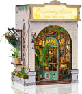 DIY Book Nook Kit Flower Shop Miniature House - Relaxing Build