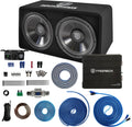 PRORECK PR-122M Dual 12ft 1500W Subwoofer System - Loaded Enclosure