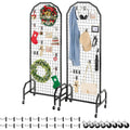VEVOR Grid Wall Panels 2-Pack 1.9 x 5.4 ft - Mobile Display Panels