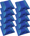 Road Reflectors Pack of 10 4 by 4 in Blue - Durable Night Visibility