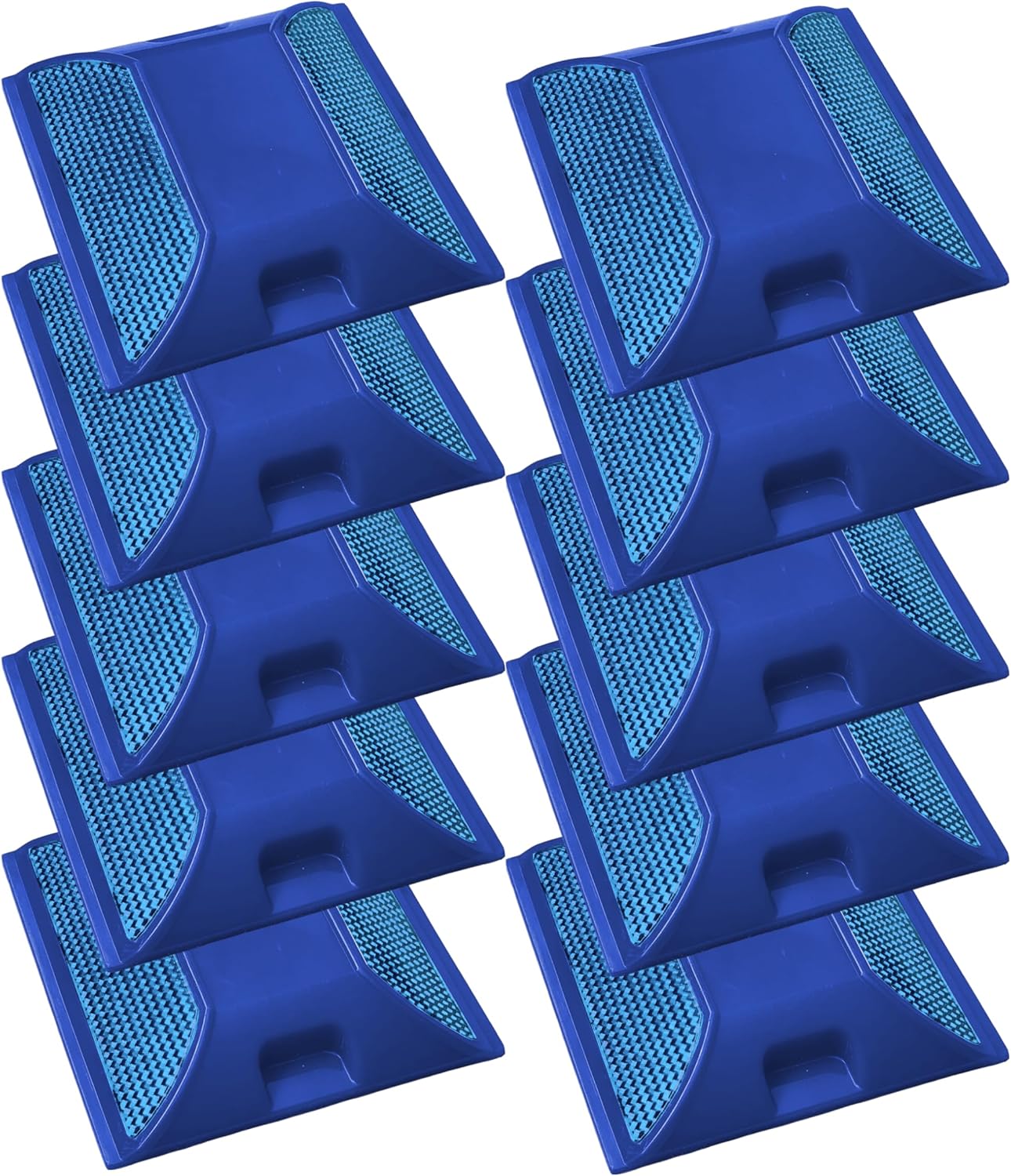 Road Reflectors Pack of 10 for Enhanced Visibility and Safety