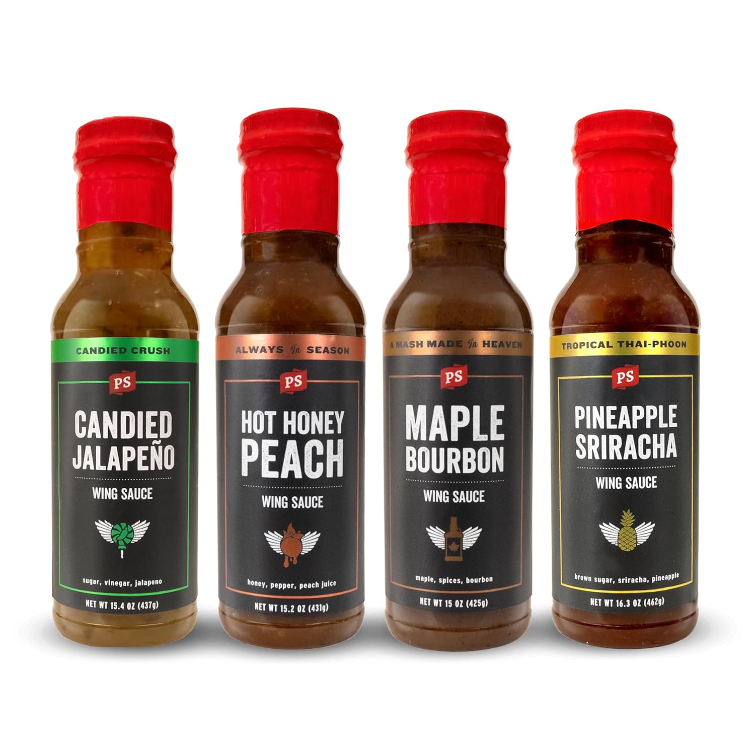 PS Seasoning Chicken Wing Sauce Variety Pack for Flavor Lovers