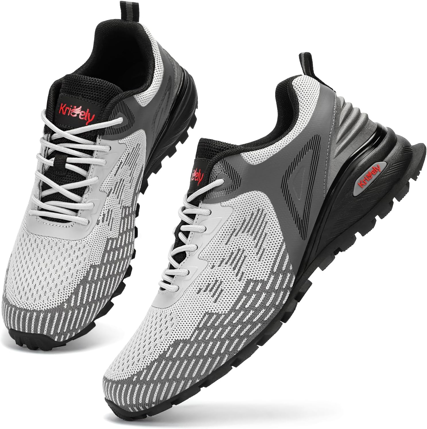 Kricely Men's Trail Running Shoes for Hiking and Sports Activities