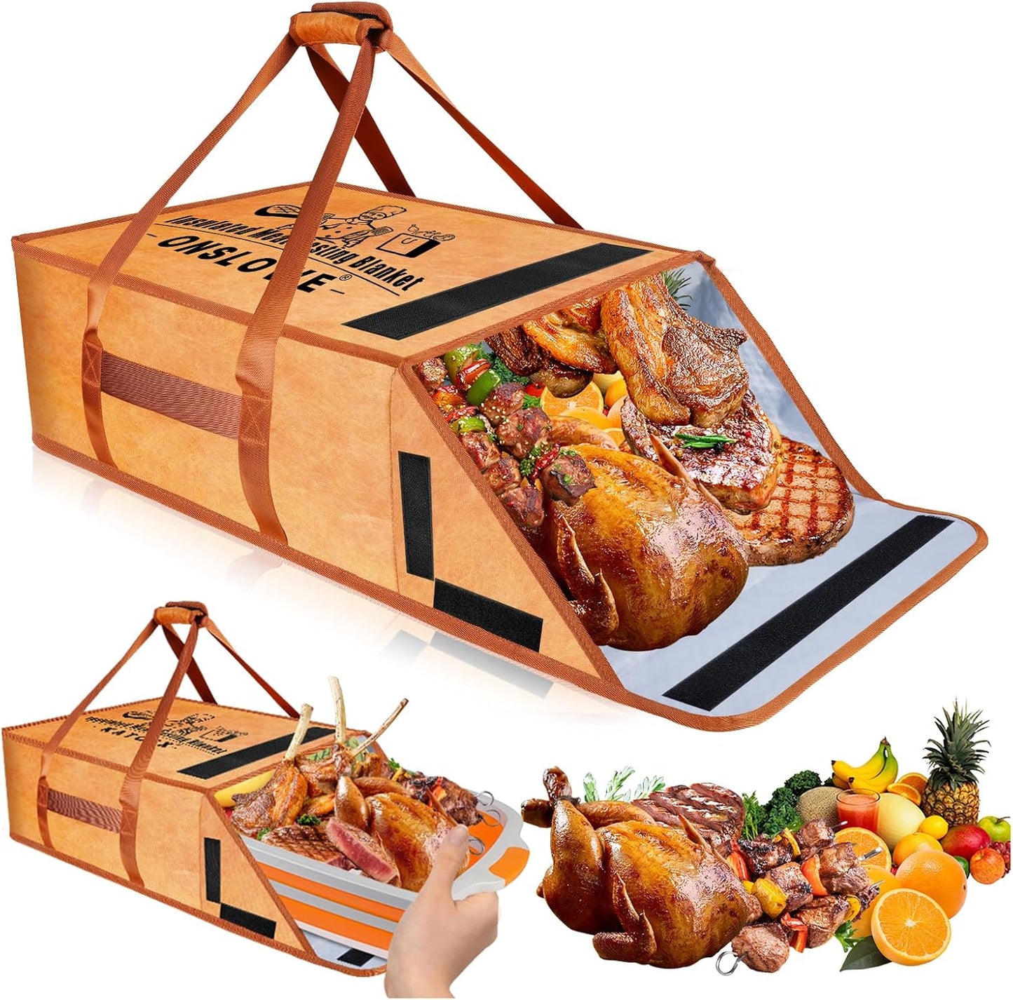 BBQ Blanket for Resting Meat - Insulated Meat Resting Bag