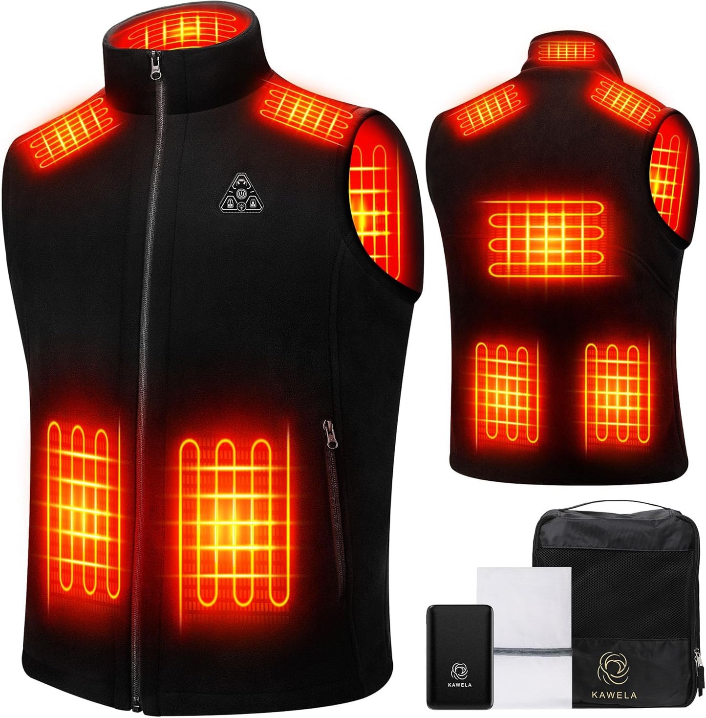 Heated Vest for Men with Battery Pack for Outdoor Activities