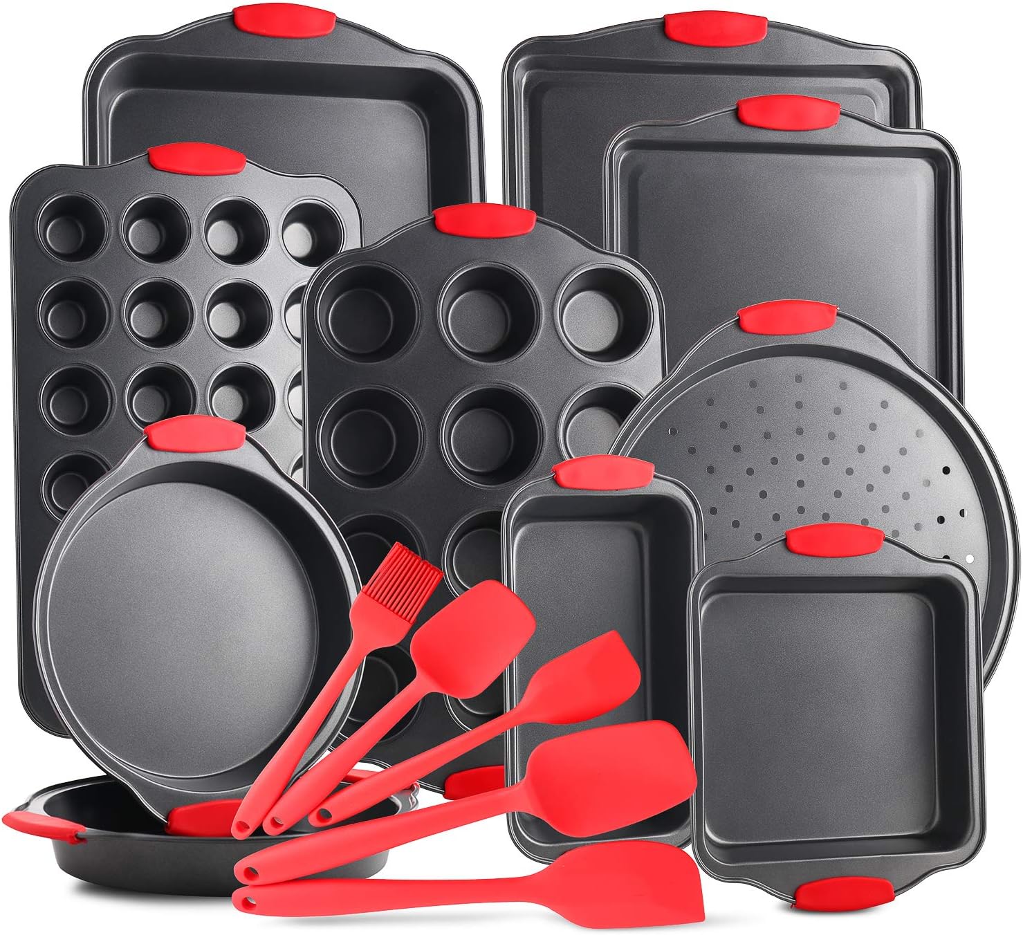 Eatex Nonstick Bakeware Set - 15-Piece Baking Essentials