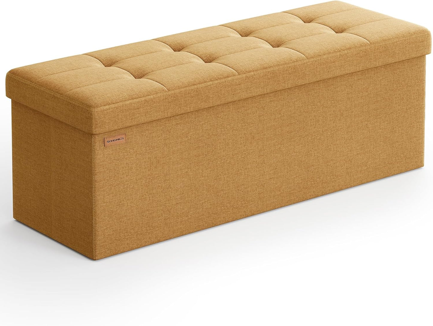 SONGMICS Mazie Collection Storage Ottoman Bench for Versatile Use