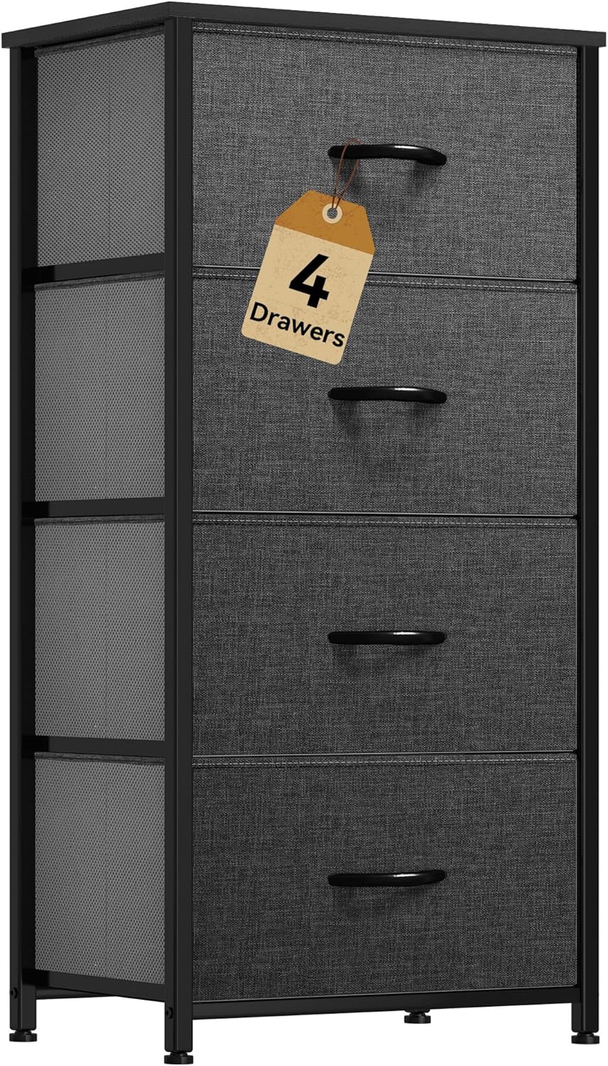 DWVO Storage Tower with 4 Drawers - Stylish Organizer Unit