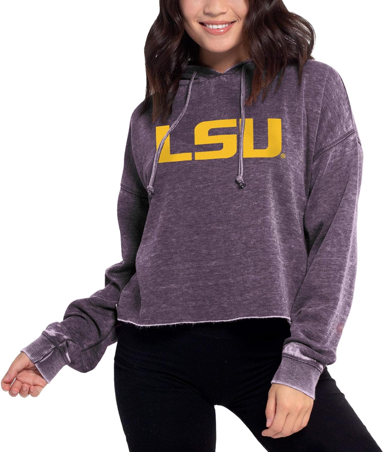 Chicka-d Women's Campus Cropped Hoodie for Stylish Comfort