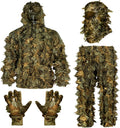 3D Leaf Camo Ghillie Suit for Men - Ultimate Hunting Camouflage Outfit