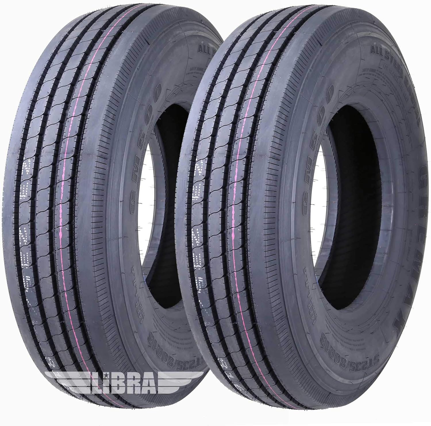 GREMAX Heavy Duty All Steel Radial Trailer Tires ST225/75R15