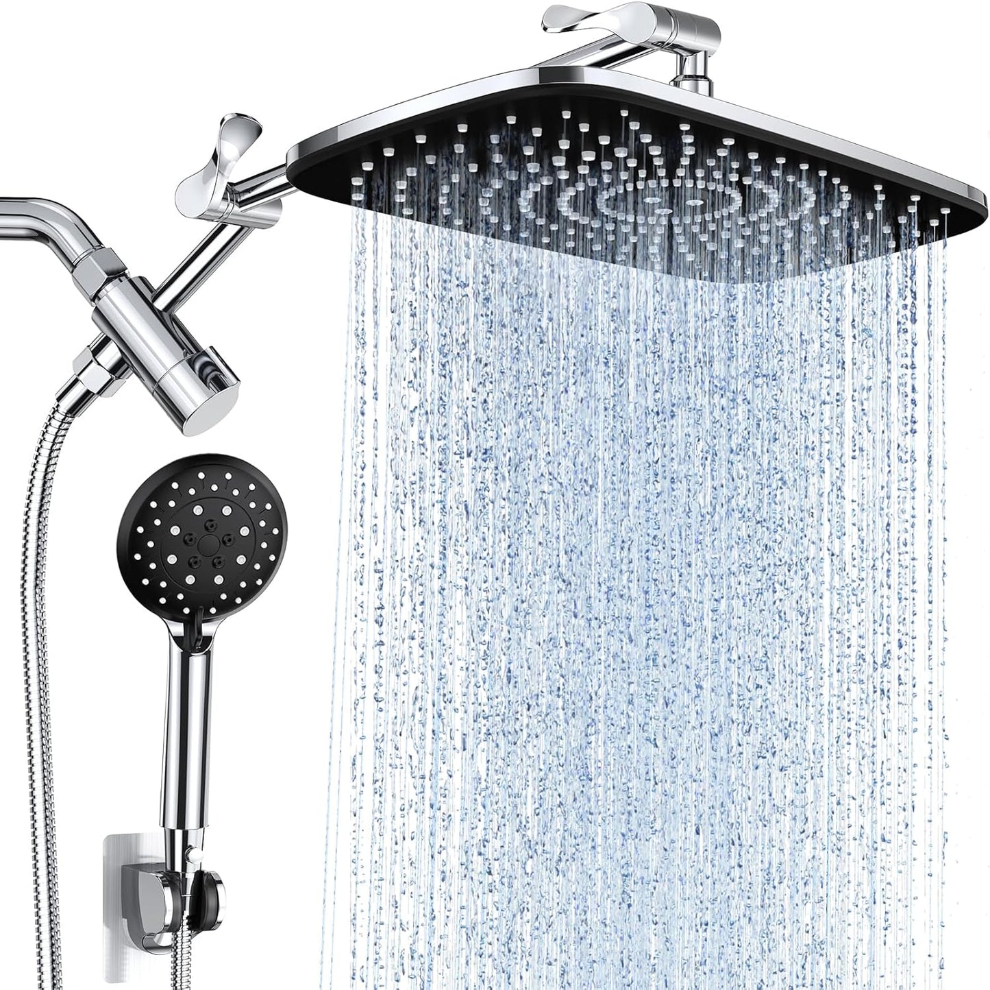 Veken 11.8ft' Rain Shower Head with Handheld Spray Combo Review