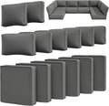 Outdoor Cushion Slipcovers 14 Pcs - Replacement Waterproof Patio
