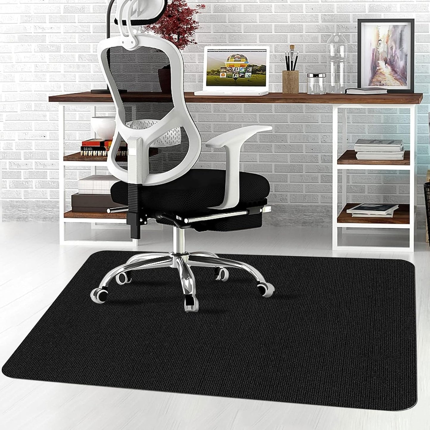 Gaming Chair Mat 47x35 - Protects Hardwood & Tile Floors
